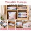 No Pump Vacuum Storage Bags, 3D Vacuum Storage Bags without