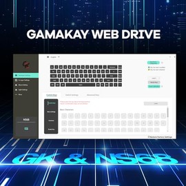 GK GAMAKAY X NaughShark NS68 Teclado para juegos con cable de disparo rápido, teclado mecánico de efecto Hall 65%, tasa de consulta de 8 kHz 0,01 mm RT, Snap Tap, interruptor magnético Outemu
