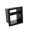 Espresso Knock Box Chute, Stainless Steel Built-in Desktop Coffee Knock