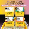 Opopop Microwave Popcorn - Variety 12-Pack Gourmet Popcorn Kit, Collapsible
