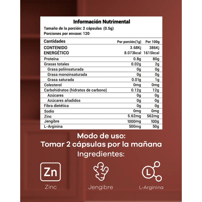 Eor-SX FitLife | 120 Cápsulas | Apoyo Prostático y Vitalidad