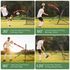 Soccer Rebounderr Net,Soccer Training Equipment for Backyard for Control, Passing