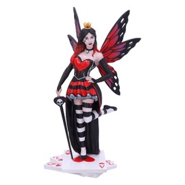 Nemesis Now Queen of Hearts Figurine, Red, 26cm