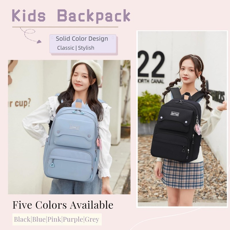 Bansusu Women's Rucksack, Large Capacity, Students, High School Students, Unisex,