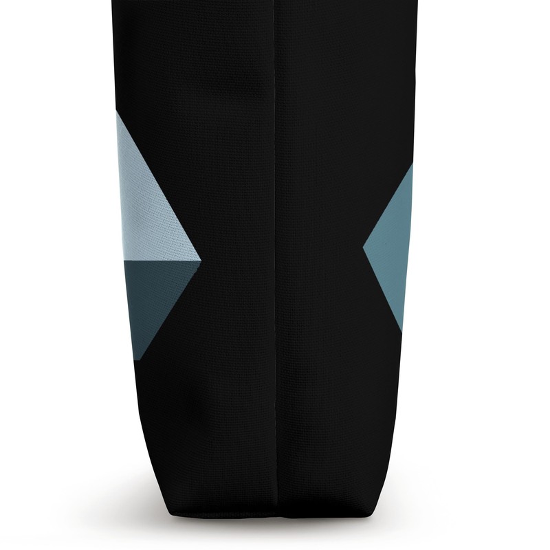 Impossible Penrose Triangle 3D Optical Illusion Math Art Tote Bag