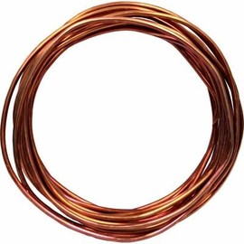 Southwire® 10638583 Solid Bare Grounding Copper Wire, 6, 15'