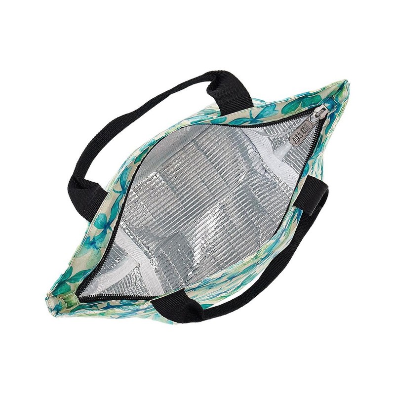 ECO CHIC Lightweight Foldable Insulated Lunch Bag Water Resistant Cooler