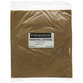 JustIngredients Essentials Cayenne Pepper, 100 g - Pack of 5