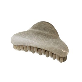 VingTAINE Hair Claw H7828-GY- Hair Clip, Dull Color, Nuance Color, Chic Hairline Processing, Simple, Hair Accessory, Cute, Gift, Present