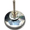 3-1/4" Diameter, Bimetallic Dome Thermometer Compatible with Louisiana Grills: 54402