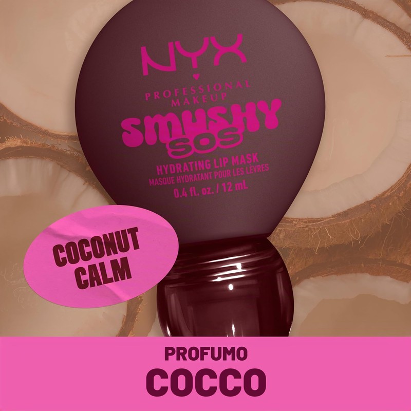NYX Professional Makeup SMUSHY SOS HYDRATING LIP MASK COCON