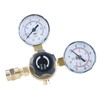 LuckyHigh Argon CO2 Regulators Gauges Gas Welding Regulator CGA580 with