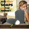 MIG4U Bolsa de Jabón Exfoliante para Ducha 2 Piezas -