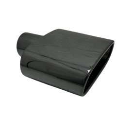 Long Exhaust Tip 3.00" Inlet 7.25 X 3.00 Outlet 8.50 Long WRR300775-300-BC-SS Rolled