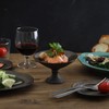 EAST Table ea-018-01 Compote, 4.9 inches (12.5 cm), Gold Crystal,