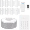 Tolviviov DIY12PCS Kit Alarm System for Home Security Wireless Home