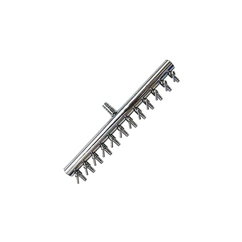 bnafes Aquarium Air Valve 12 Way Inline Manifold Air Flow