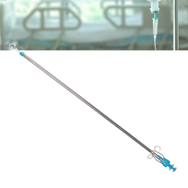 Professional Stainless Steel Telescopic IV Pole Height Adjustable IV Bag