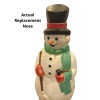 BlowMoldStore Blow Mold Replacement Carrot Nose for a 40" Snowman