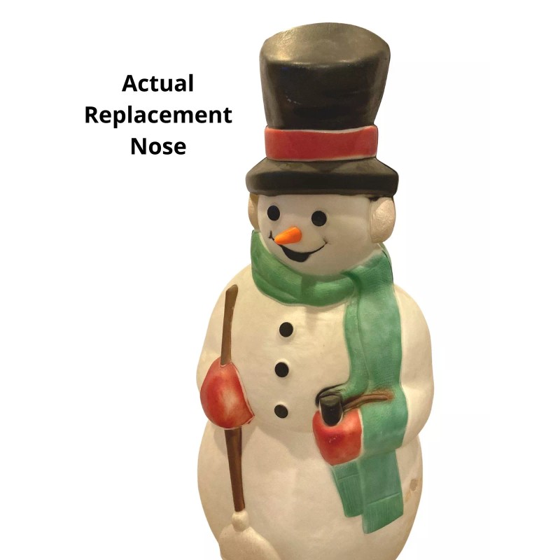 BlowMoldStore Blow Mold Replacement Carrot Nose for a 40" Snowman