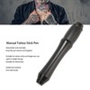 Traditional Tattoo Stick Pen Prevent Slipping Aluminium Detachable Washable Manual