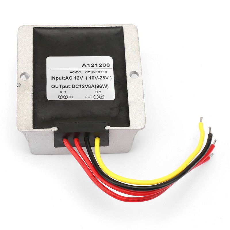 AC12V to DC12V Large Aluminum Shell AC DC Converter Power