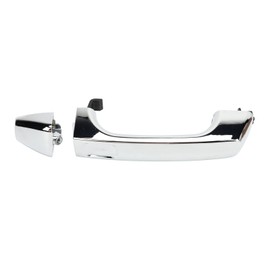 Automotive Exterior Door Handle 1253074667 Door Handle End Cap Replacement for Hummer H3 H3T Electroplated