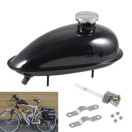 2L Fuel Tank W/Cap Petcock Set Fits 80cc 66cc 49cc Engine Motorized Bicycle BY Gator parts