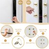 Elistonie 2 Pcs Clear Acrylic Adhesive Cabinet and Furniture Pulls