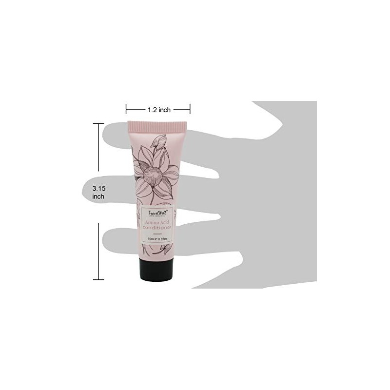 Travelwell Conditioner, Flower Series Hotel Travel Size Guest 0.5 Fl
