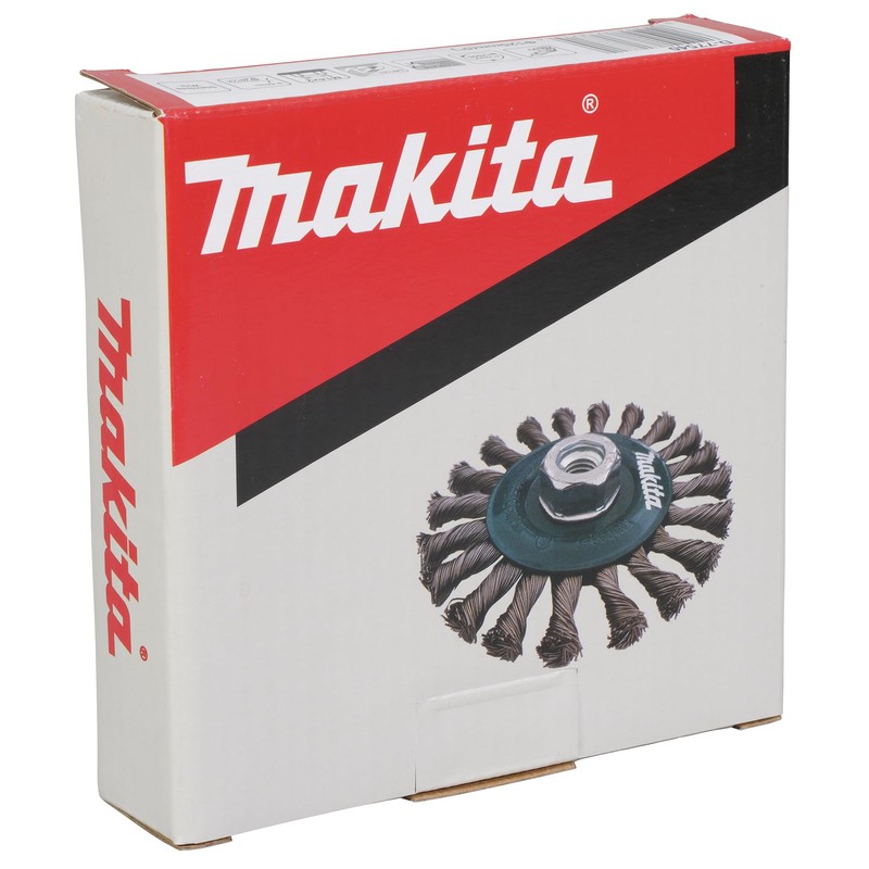 Makita D-77540 Knotted Wire Wheel 125xM14-2