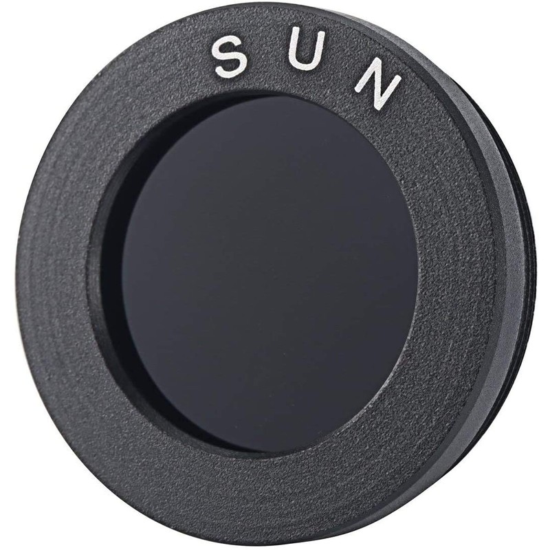 POFET Astronomical Telescope Accessories 0.965" Black Sun Filters Full-aluminum Standard