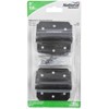 National Hardware N114-975 125 Adjustable Spring Hinges in Black, 3",