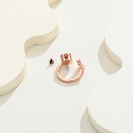 Butterfly Urn Rings for Ashes for Women Heart Cremation Ring Hold Loved Ones Ashes Keepsake Memorial Jewellery Cremation Jewelry Ashes Locket