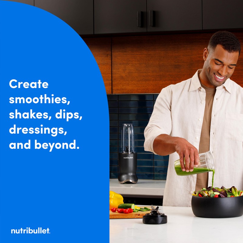 nutribullet Ultra Personal Blender NB50500, 32 oz, Gray