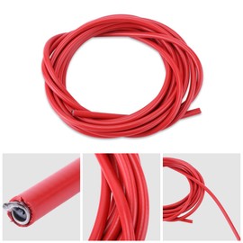 Dilwe Bike Brake Cable, 3 meters Bicycle Brake Cable Bike Gear Wires for Road Mountain Bikes Replacement Accessory Kit(Red)