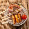 XMZY 8 Inch Bamboo Skewers 200 PCS Kabob Skewers Grilling