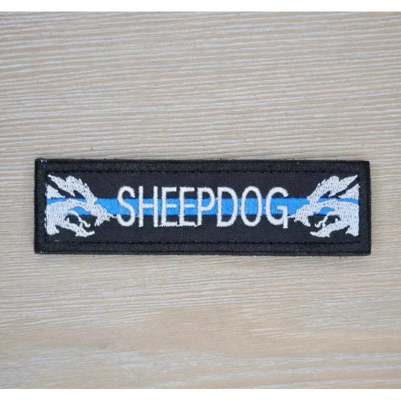 Unbranded SHEEPDOG BLUE LINE TAB COP POLICE LAW ENFORCEMENT TACTICAL