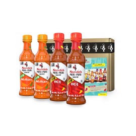 Nando's PERi-PERi Signature Hot Sauce Pack - Our Flavorful Medium Sauce and Hot Sauce Bundle, 9.1oz Bottle (4 Pack)