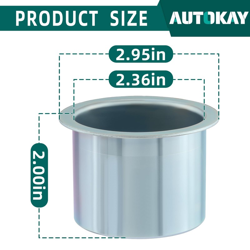 AUTOKAY K-0650 Air Compressor Cylinder & Ring Replacement Kit for