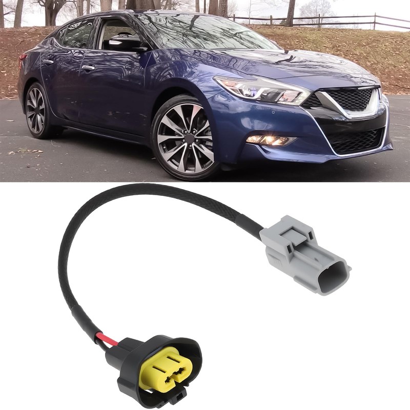 Micro Traders 2pcs Headlight HID to Halogen Conversion Wiring Harness