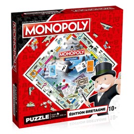 Winning Moves - Brazilian Monopoly Jigsaw Puzzle - 1000 Pieces - French Version