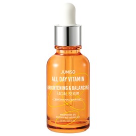 JUMISO Suero vitamínico para todo el día, suero facial iluminador y equilibrante, regalo, vitamina C, A, B, D, E, suero con vitaminas, cuidado de la p