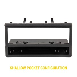 Scosche FD1327B Single DIN Dash Kit Compatible with Select 1995-11 Ford, Lincoln, Mazda and Mercury Vehicles - Car Stereo Install Kit - Single DIN Only - See Fit Guide in Images to Verify Your Vehicle