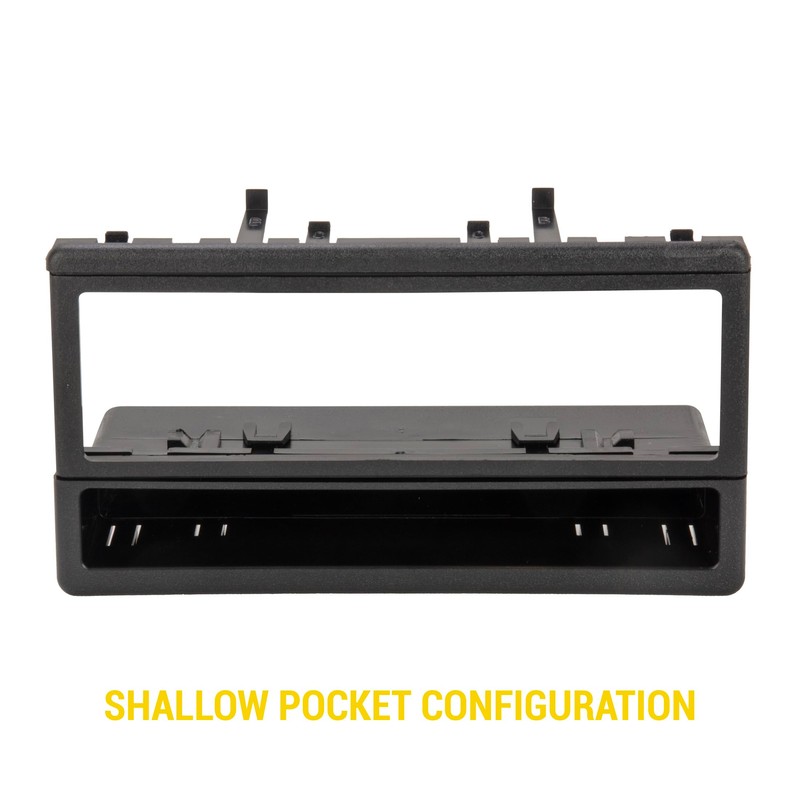 Scosche FD1327B Single DIN Dash Kit Compatible with Select 1995-11