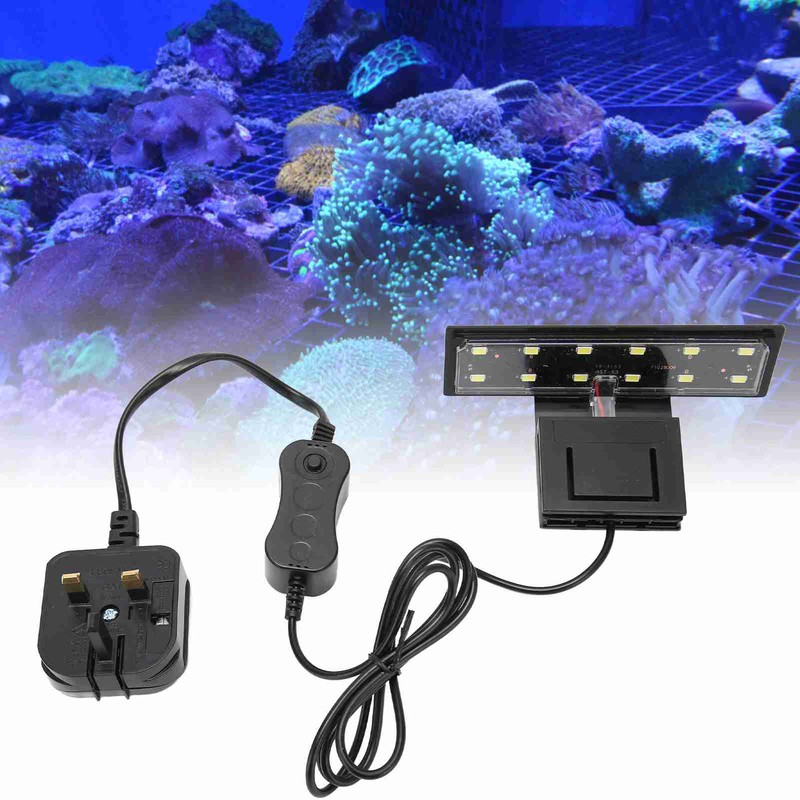Aquarium Clip On LED Light Mini Super Bright White Light