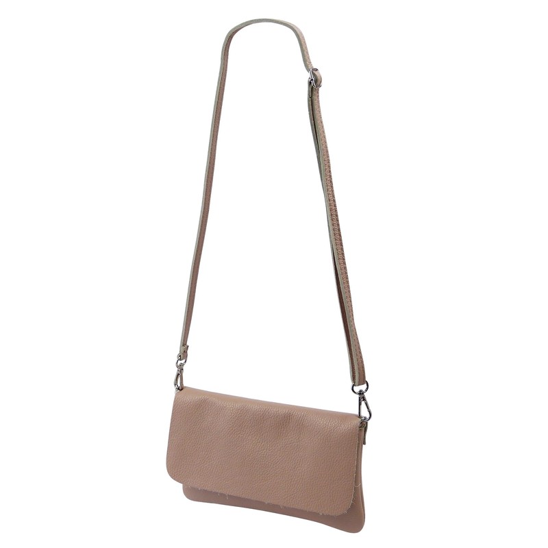 SH Leder Real Leather Shoulder Bag, Clutch Bag, Small Evening