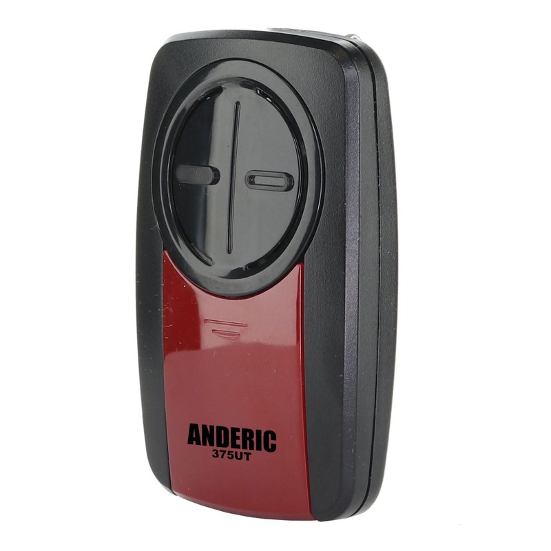 Anderic 375UT (2-Button) Universal Garage Door Opener Remote Control Compatible