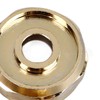 12Pcs Trumpet Accessories Metal Upper and Lower Covers Buttons Connecting