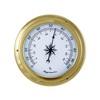 NKlaus Brass Hygrometer, 14.5 x 10 x 4.2 cm -